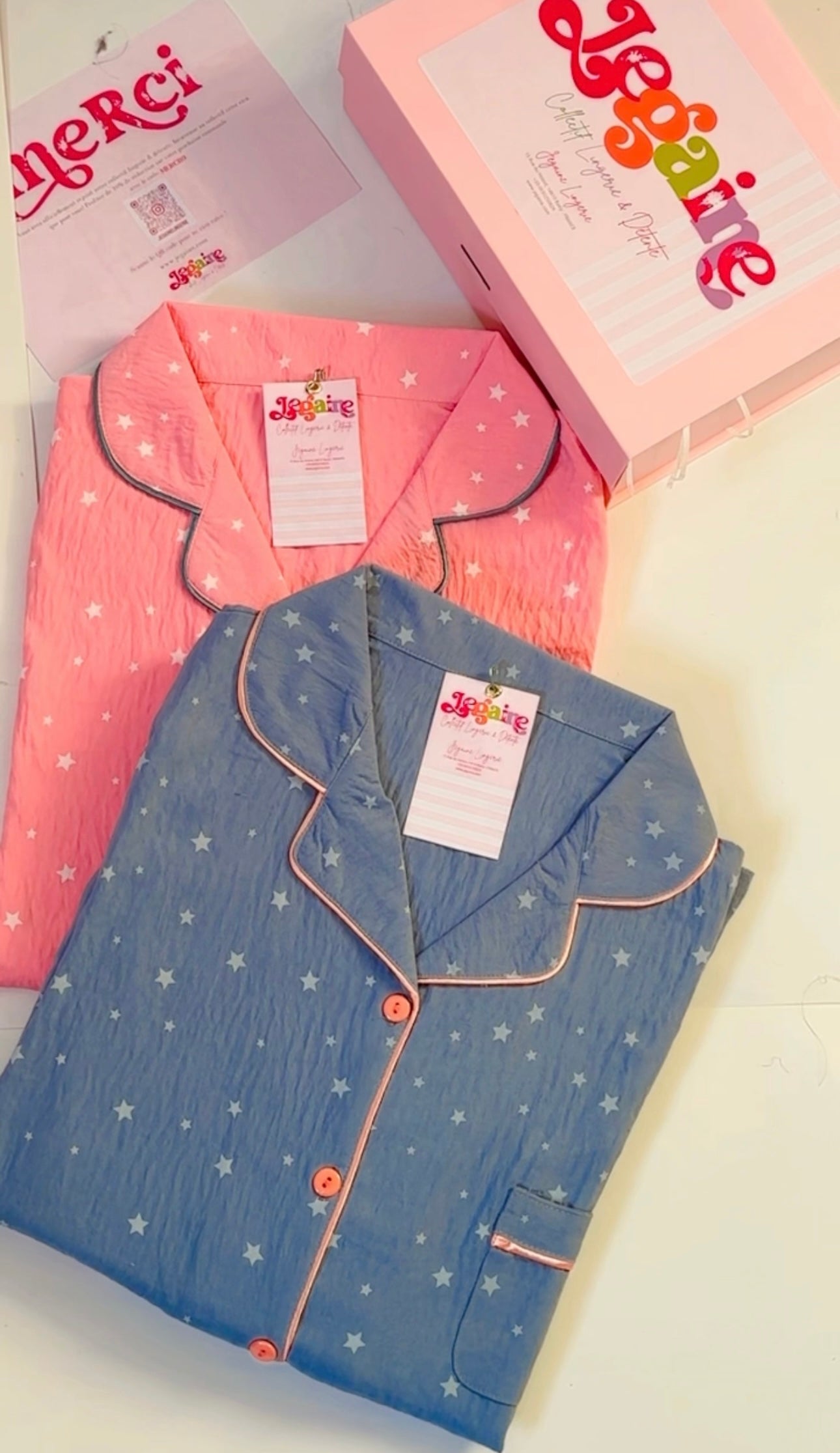 Satin-Pyjama-Set mit Gepardenmuster