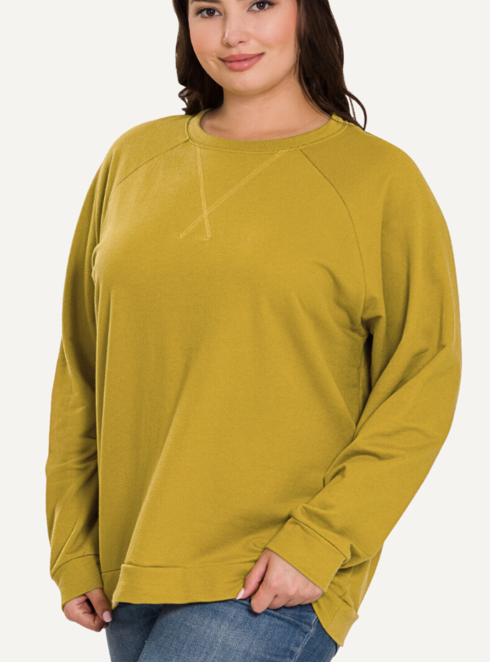 Sweat en Molleton Col Rond