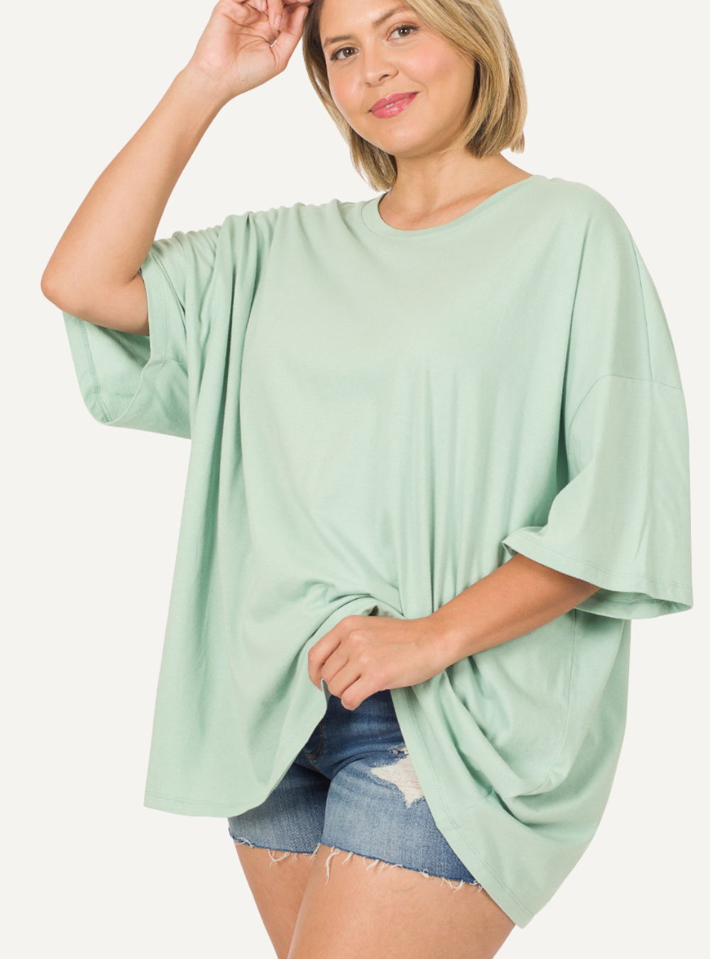 Hochwertiges Oversize-T-Shirt aus 100 % Baumwolle – Ultimativer Komfort und Stil. Hergestellt in den USA.