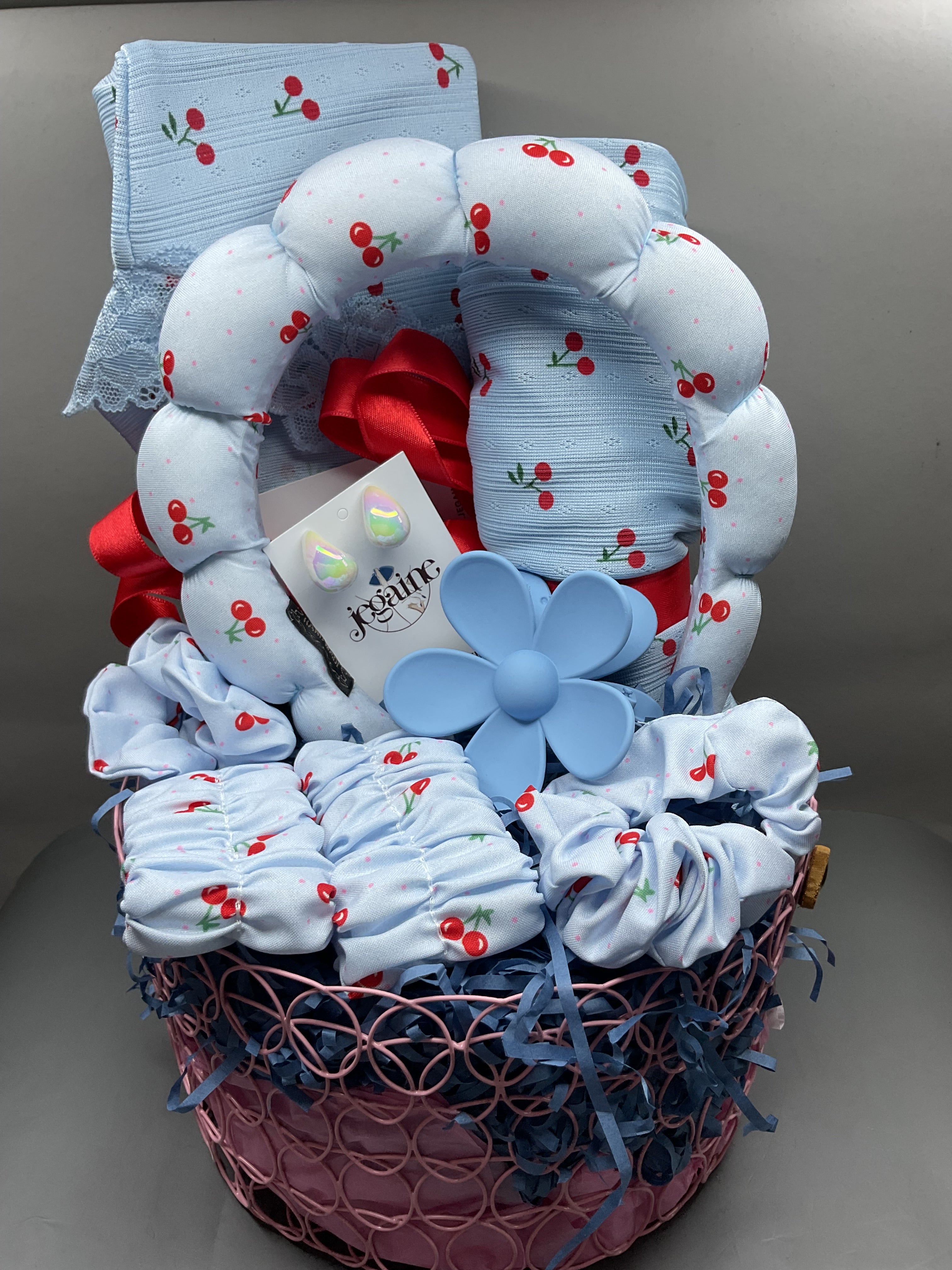 Coffret Pyjama Cerise bleu