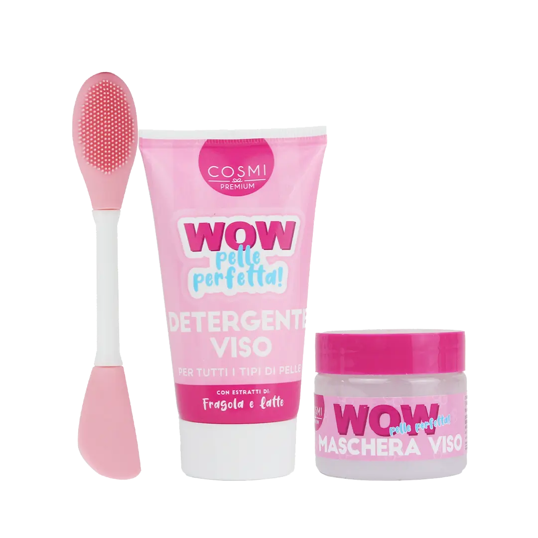 SET NETTOYANT ET MASQUE FACIAL AVEC SPATULE EXFOLIANTE