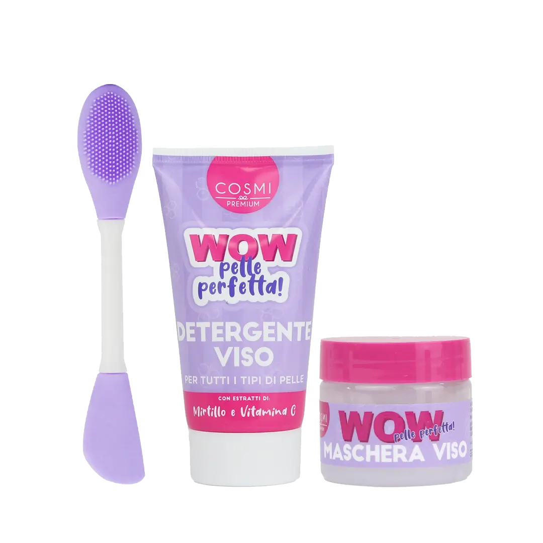 SET NETTOYANT ET MASQUE FACIAL AVEC SPATULE EXFOLIANTE
