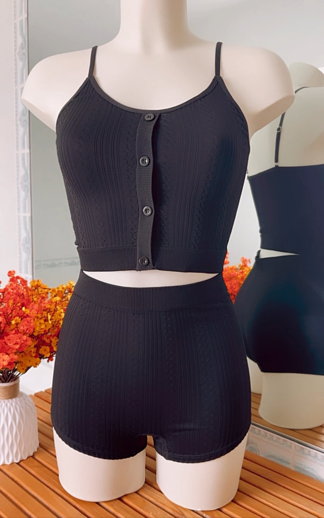 Ensemble brassière et short confortable