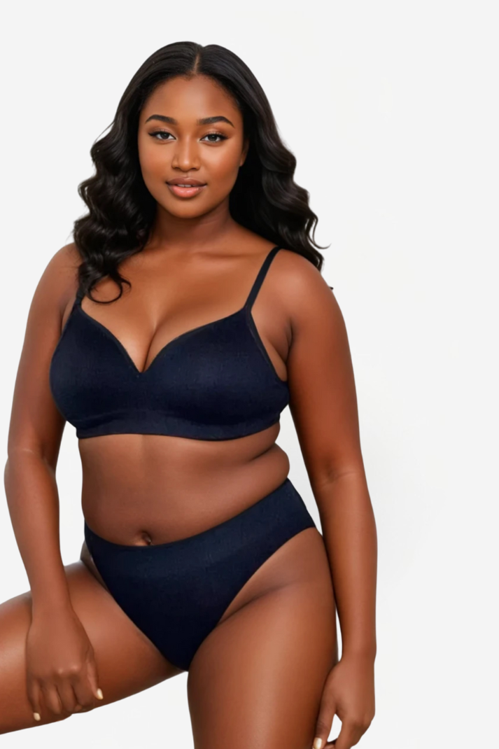 Ensemble lingerie confortable Soutien-gorge et tanga