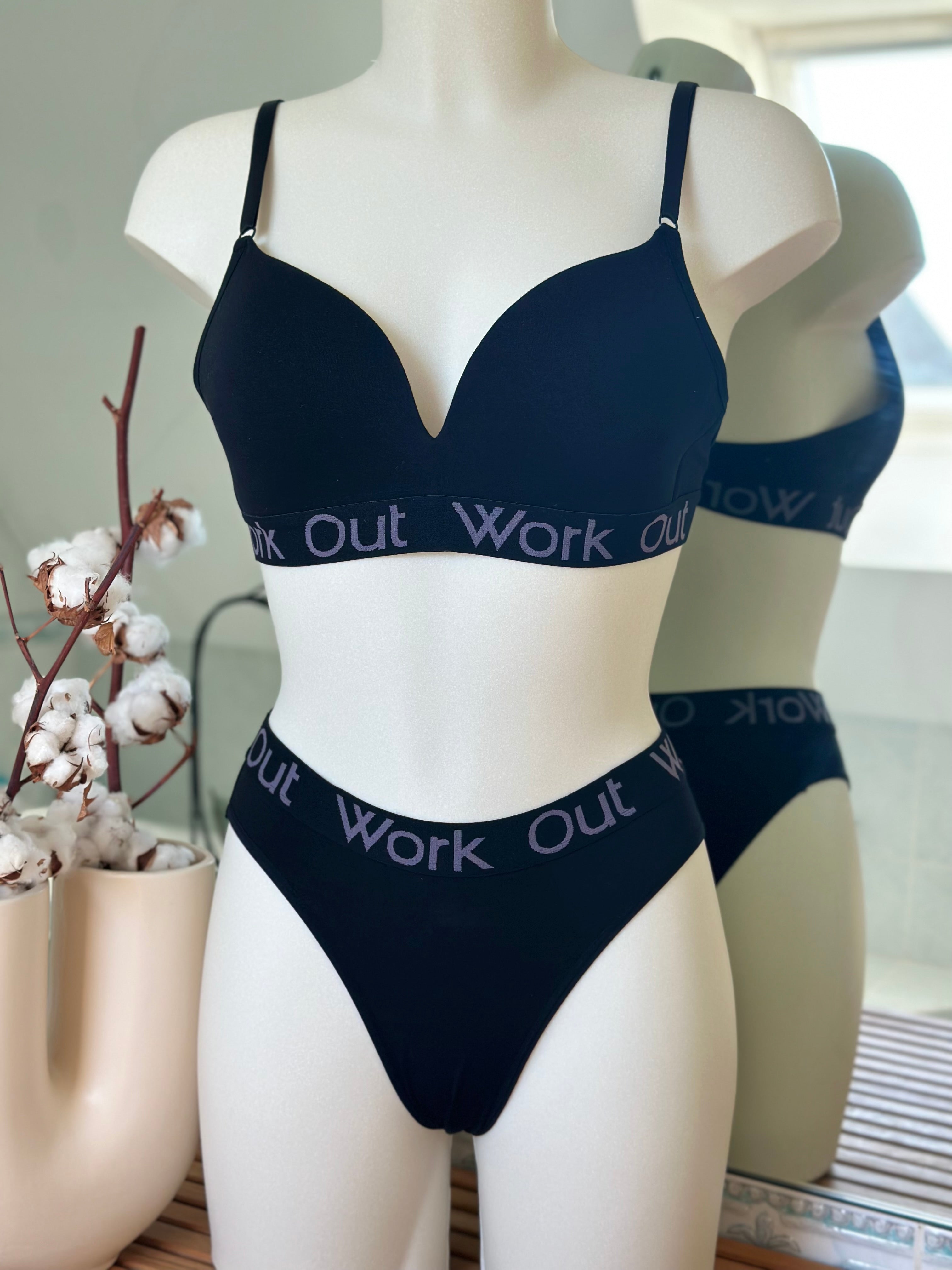Ensemble de lingerie Out Work avec string