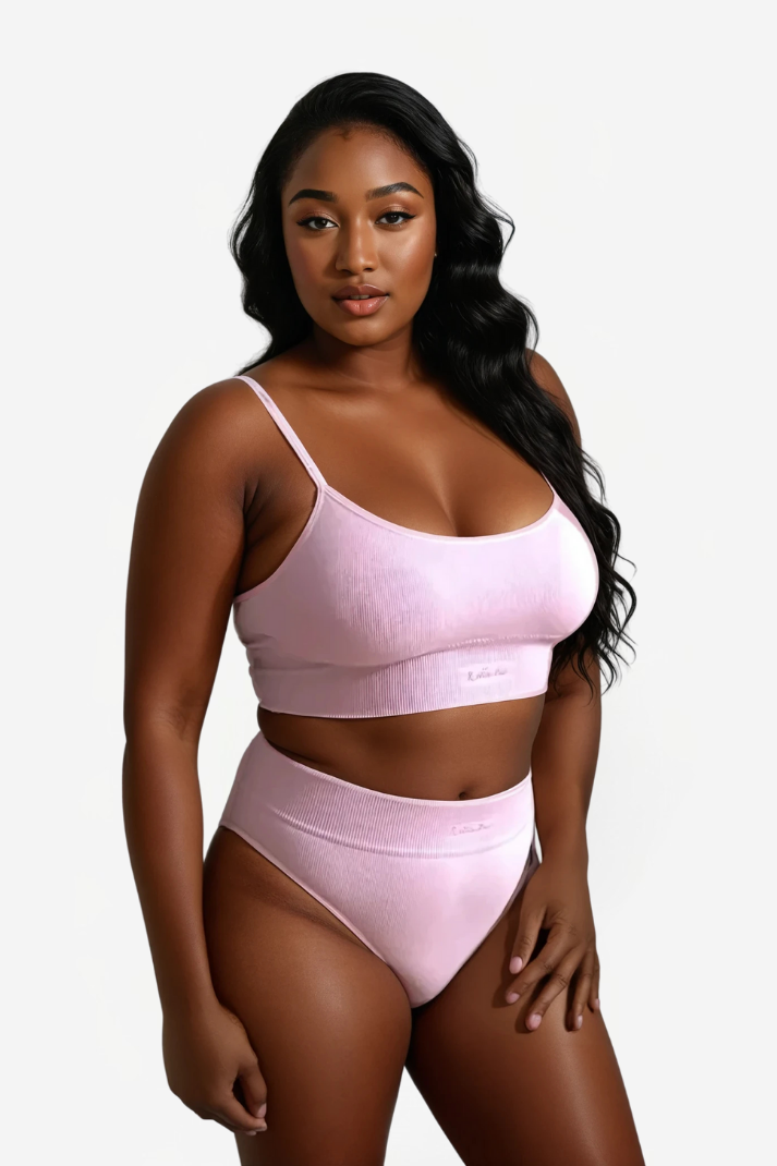 Ensemble Brassière rembourré et string Taille Haute