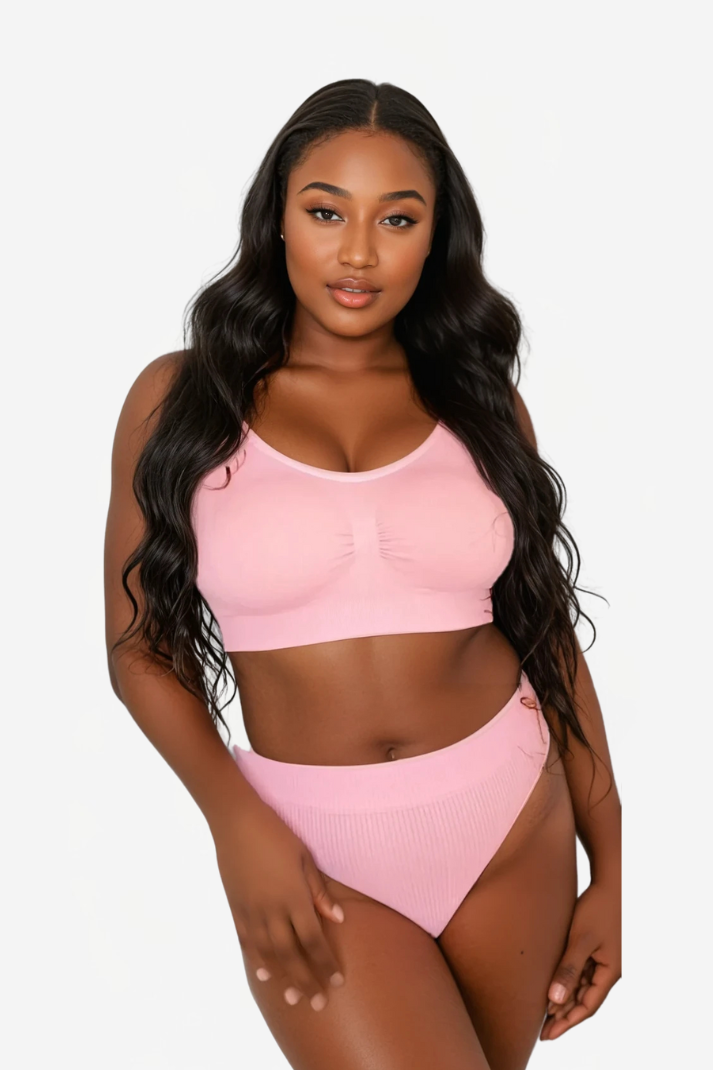 Ensemble coordonné soutien-gorge d'allaitement
