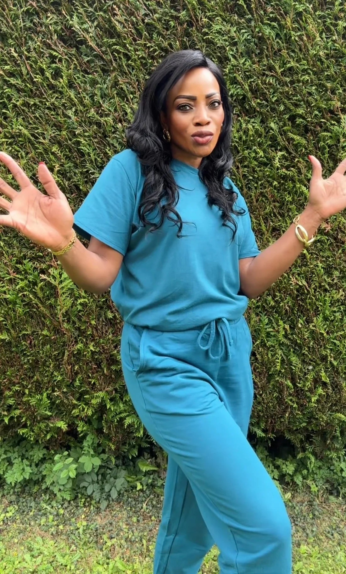 Ensemble jogging et t-shirt